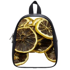 Lemon Dried Fruit Orange Isolated School Bags (small)  by Nexatart