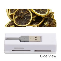 Lemon Dried Fruit Orange Isolated Memory Card Reader (stick)  by Nexatart