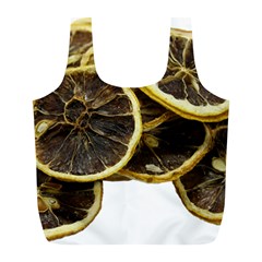 Lemon Dried Fruit Orange Isolated Full Print Recycle Bags (l)  by Nexatart