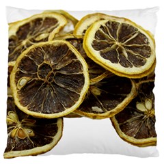 Lemon Dried Fruit Orange Isolated Standard Flano Cushion Case (two Sides) by Nexatart