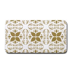 Pattern Gold Floral Texture Design Medium Bar Mats by Nexatart