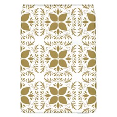 Pattern Gold Floral Texture Design Flap Covers (l)  by Nexatart