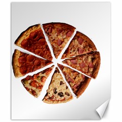 Food Fast Pizza Fast Food Canvas 20  X 24   by Nexatart