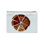 Food Fast Pizza Fast Food Cosmetic Bag (Medium)  Back