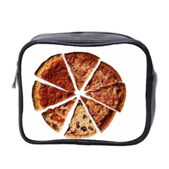 Food Fast Pizza Fast Food Mini Toiletries Bag 2-side by Nexatart