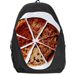 Food Fast Pizza Fast Food Backpack Bag by Nexatart