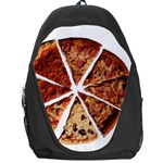 Food Fast Pizza Fast Food Backpack Bag Front