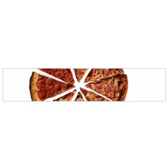 Food Fast Pizza Fast Food Flano Scarf (small) by Nexatart