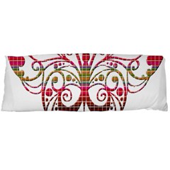 Butterfly Nature Abstract Beautiful Body Pillow Case (dakimakura) by Nexatart