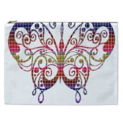 Butterfly Nature Abstract Beautiful Cosmetic Bag (xxl) 