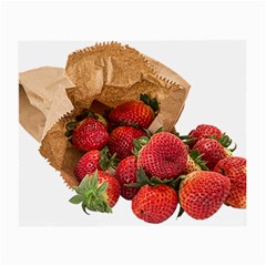 Strawberries Fruit Food Delicious Small Glasses Cloth by Nexatart