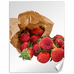 Strawberries Fruit Food Delicious Canvas 18  X 24   by Nexatart