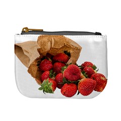 Strawberries Fruit Food Delicious Mini Coin Purses by Nexatart