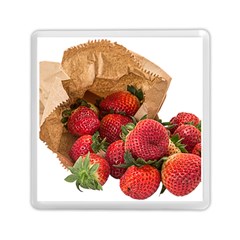 Strawberries Fruit Food Delicious Memory Card Reader (square)  by Nexatart