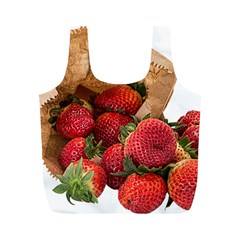 Strawberries Fruit Food Delicious Full Print Recycle Bags (m)  by Nexatart