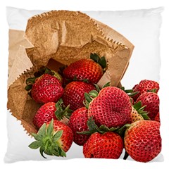 Strawberries Fruit Food Delicious Standard Flano Cushion Case (two Sides) by Nexatart