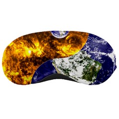 Design Yin Yang Balance Sun Earth Sleeping Masks by Nexatart