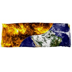 Design Yin Yang Balance Sun Earth Body Pillow Case Dakimakura (two Sides) by Nexatart