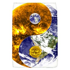 Design Yin Yang Balance Sun Earth Flap Covers (l)  by Nexatart