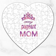 Crazy Pageant Mom Jigsaw Puzzle (heart) by Valentinaart