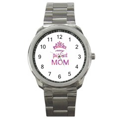 Crazy Pageant Mom Sport Metal Watch by Valentinaart