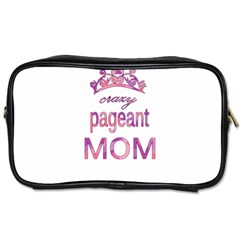 Crazy Pageant Mom Toiletries Bags by Valentinaart