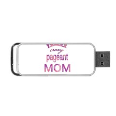 Crazy Pageant Mom Portable Usb Flash (two Sides) by Valentinaart