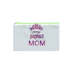 Crazy Pageant Mom Cosmetic Bag (xs) by Valentinaart