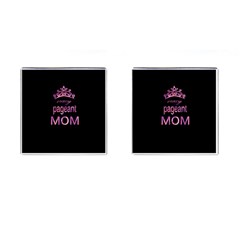 Crazy Pageant Mom Cufflinks (square) by Valentinaart