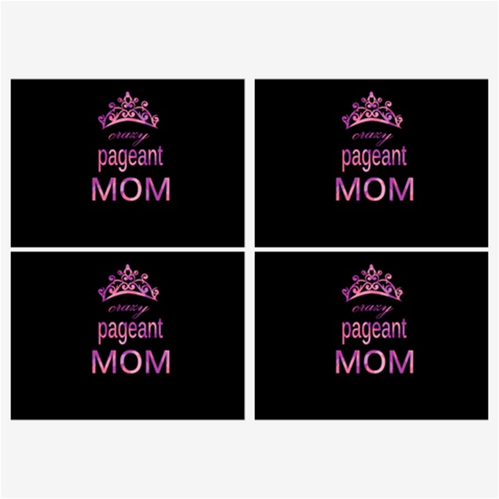 Crazy pageant mom Belt Buckles