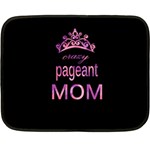 Crazy pageant mom Double Sided Fleece Blanket (Mini)  35 x27  Blanket Front