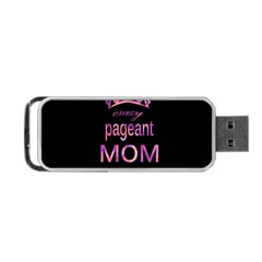 Crazy Pageant Mom Portable Usb Flash (one Side) by Valentinaart