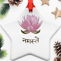 Namaste - Lotus Ornament (star) by Valentinaart