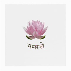 Namaste - Lotus Medium Glasses Cloth by Valentinaart