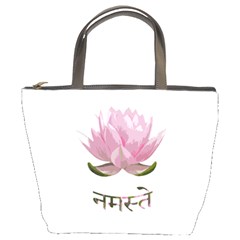 Namaste - Lotus Bucket Bags by Valentinaart