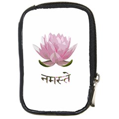 Namaste - Lotus Compact Camera Cases by Valentinaart