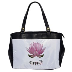 Namaste - Lotus Office Handbags by Valentinaart