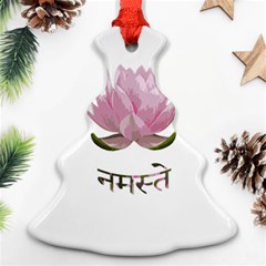 Namaste - Lotus Ornament (christmas Tree)  by Valentinaart