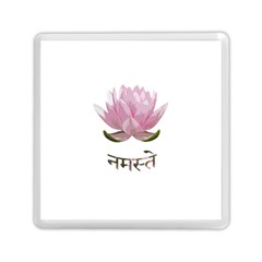 Namaste - Lotus Memory Card Reader (square)  by Valentinaart