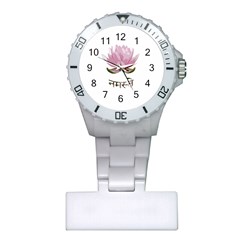 Namaste - Lotus Plastic Nurses Watch by Valentinaart