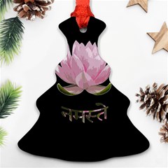 Namaste - Lotus Ornament (christmas Tree)  by Valentinaart