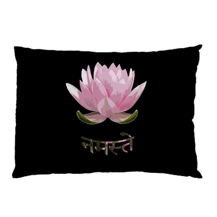 Namaste - Lotus Pillow Case (Two Sides)