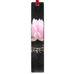 Namaste - Lotus Large Book Marks Front