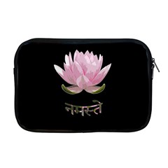 Namaste - Lotus Apple Macbook Pro 17  Zipper Case