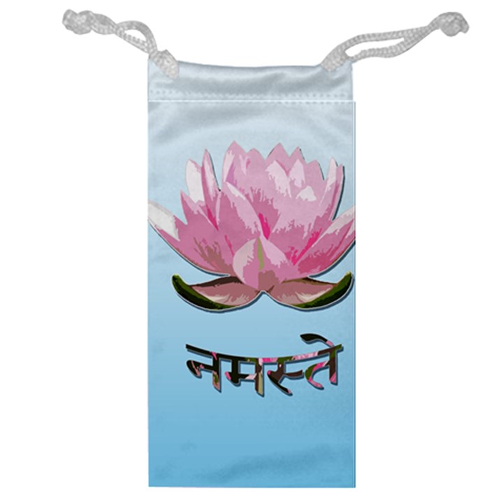 Namaste - Lotus Jewelry Bag