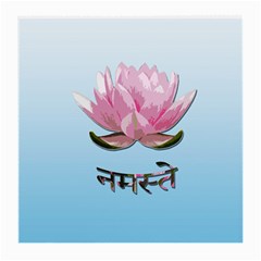 Namaste - Lotus Medium Glasses Cloth by Valentinaart