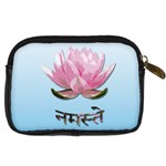 Namaste - Lotus Digital Camera Cases Back