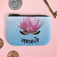 Namaste - Lotus Mini Coin Purses by Valentinaart