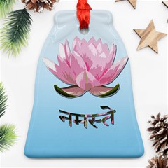 Namaste - Lotus Ornament (bell) by Valentinaart