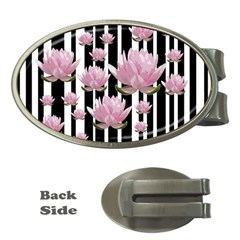 Namaste - Lotus Money Clips (oval)  by Valentinaart